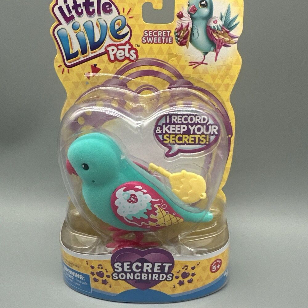 Little Live Pets Secret Sweetie Songbird New In Package (Damaged Box) Complete